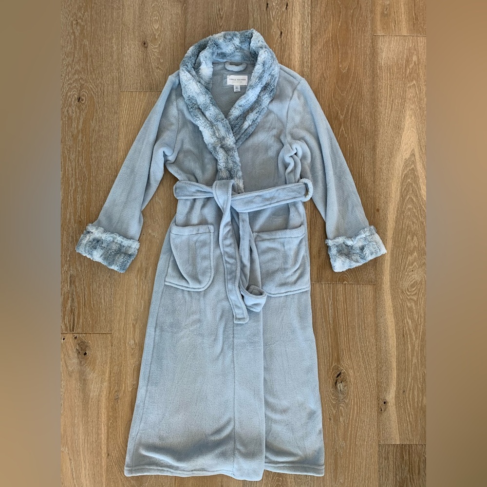 Carole Hochman blue rode size small